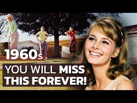 Growing Up in the 1960s - 18 Things We’ll NEVER Forget! thumbnail