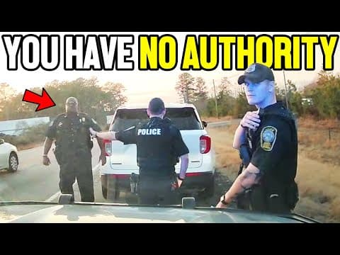 City Cops Pull Over Sheriff's Deputy And It Goes TERRIBLY WRONG! thumbnail