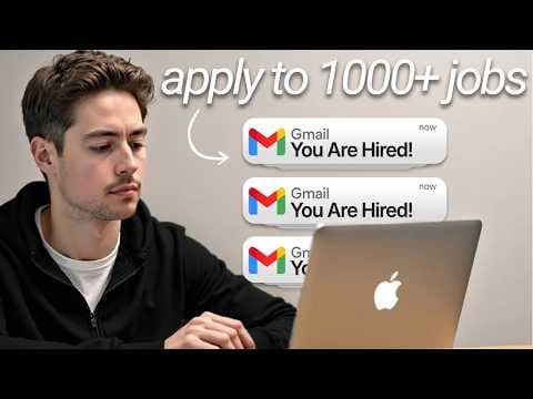 watch me apply to 1000+ jobs in minutes with AI thumbnail