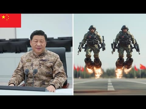 First Chinese Military Flying Jet Suit SHOCKED the US thumbnail