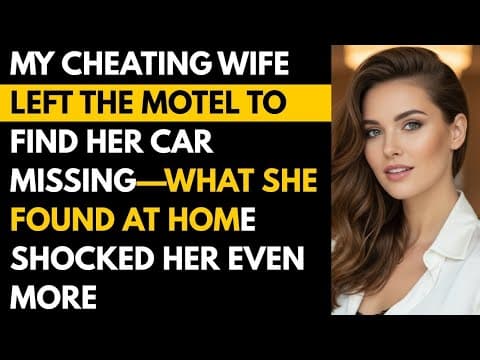 My Cheating Wife Left the Motel to Find Her Car Missing—What She Found at Home Shocked Her Even More thumbnail