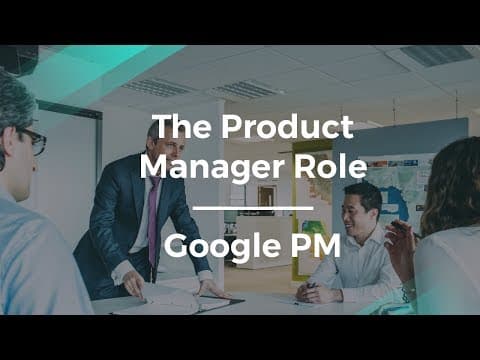 What Are the Basics of a #ProductManager Role by Google PM, Ankit Prasad thumbnail
