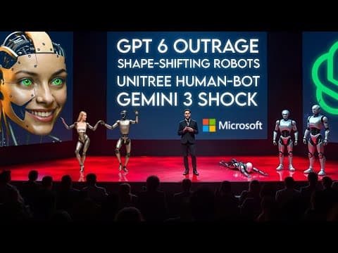 How will GPT-6 and self-evolving robots reshape AI thumbnail