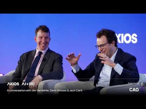 Anthropic’s Dario Amodei & Jack Clark & Axios’ Jim VandeHei thumbnail