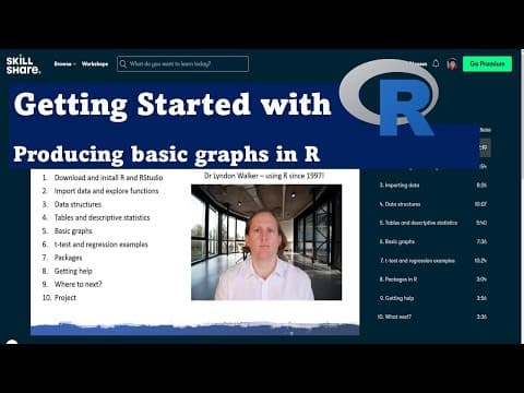 How to Create Basic Graphs in R Using Base Functions thumbnail