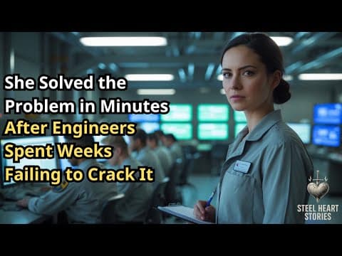 She Solved the Problem in Minutes — After Engineers Spent Weeks Failing to Crack It thumbnail