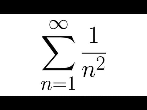 The Basel Problem Part 1: Euler-Maclaurin Approximation thumbnail