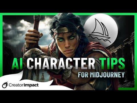 Tips to MASTER Midjourney Consistent Character Creation thumbnail
