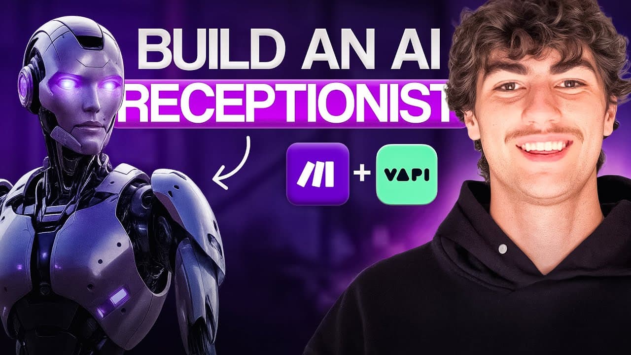 Build a $10,000 AI Receptionist in 25 Minutes | Vapi x Make Tutorial ...