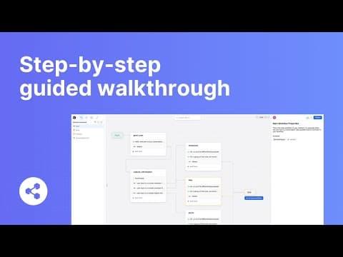 How to build an AI chatbot: step-by-step guided walkthrough tutorial thumbnail