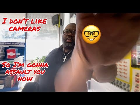 I get assaulted TWICE in the middle of the post office, then tyrants come and tell ME to leave🤦‍♂️ thumbnail