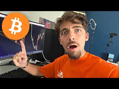 BITCOIN: DO NOT MISS THIS MASSIVE MOVE !!!!!!! [huge opportunity] thumbnail