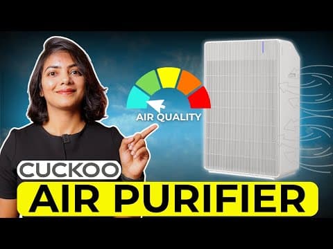 Improve AQI fast: Cuckoo Respure Copper Air Purifier in Action thumbnail