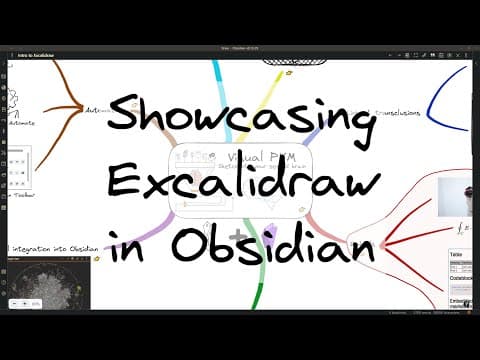 Showcasing Excalidraw in Obsidian thumbnail