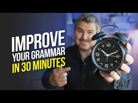 How to Improve Your Grammar in the IELTS Test - Mini-Course: Day 1 thumbnail