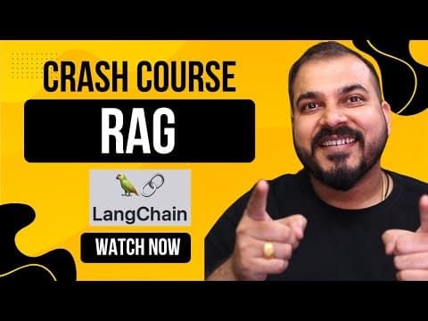 Complete RAG Crash Course With Langchain In 2 Hours thumbnail