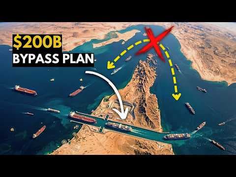 How to Build the Impossible $200B Canal to Bypass the Strait of Hormuz thumbnail