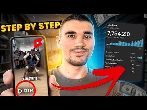 How To ACTUALLY Make Money Re-Uploading YouTube Shorts (Step by Step) thumbnail