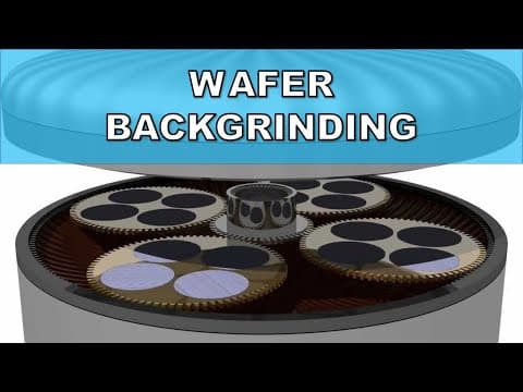 [Eng Sub] Wafer Backgrinding Process: Wafer thinning, Wafer lapping thumbnail