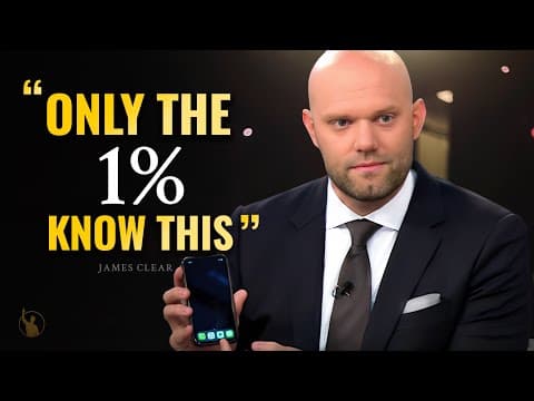 James Clear Reveals The Secret To Becoming Unstoppable | Motivation | Habit Building thumbnail