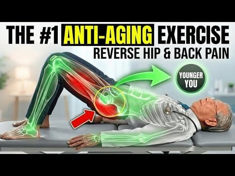 The #1 Anti-Aging Exercise For Seniors To Beat Sarcopenia And Reverse Hip & Back Pain thumbnail