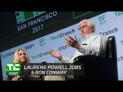 Laurene Powell Jobs and Ron Conway: Help Our Fellow Americans | Disrupt SF 2017 thumbnail
