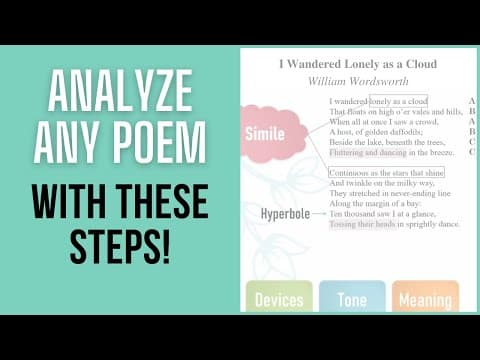 Analyze ANY Poem With These Steps! thumbnail