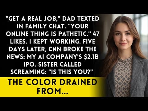 Dad Said 'Get A Real Job' - Then CNN Announced My $2.1B IPO thumbnail