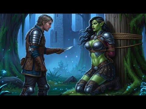 A Man Finds An Orc Girl Trapped In A Tree — When He Frees Her, Something Supernatural Happens thumbnail