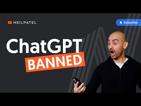 ChatGPT gets banned - The 110M impression LinkedIn page thumbnail