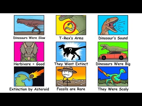 Every Dinosaur Myth Debunked in 11 Minutes thumbnail