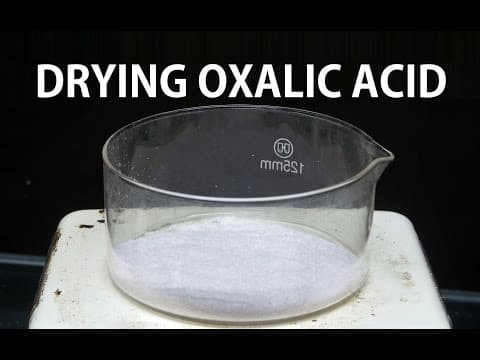 Making Anhydrous Oxalic Acid (using a Dean-Stark Apparatus) thumbnail