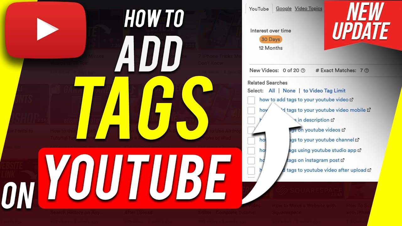 YouTube video player