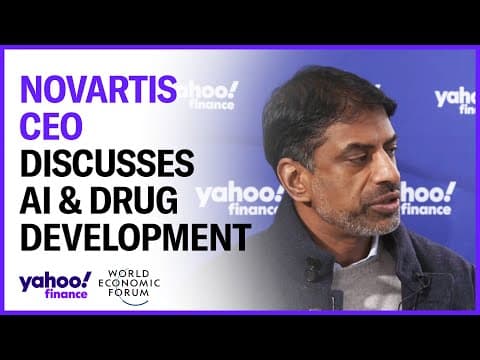 Novartis CEO discusses how AI will impact drug development thumbnail