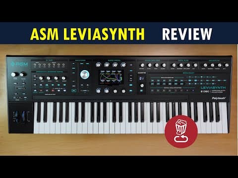 ASM LEVIASYNTH Review // Keyboard vs Desktop vs Hydrasynth // What makes it special thumbnail