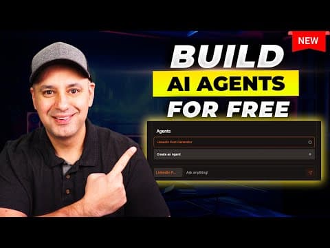 The First Free AI Agent Builder is Here and it's Powerful thumbnail