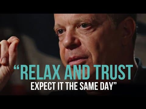 "RELAX AND TRUST. EXPECT IT THE SAME DAY" - Dr Joe Dispenza Best Meditational Speech thumbnail
