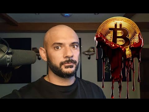 BITCOIN LIVE - CAN BITCOIN HOLD? thumbnail
