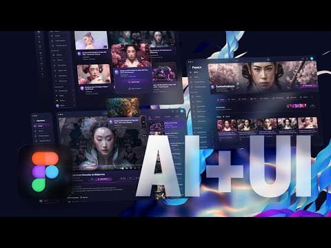 Web App Design with Midjourney in Figma thumbnail