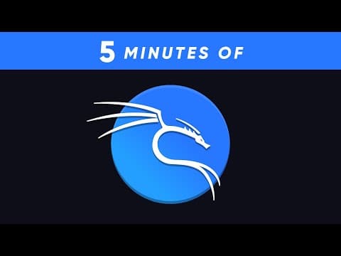 Learn Kali Linux in 5 minutes! thumbnail