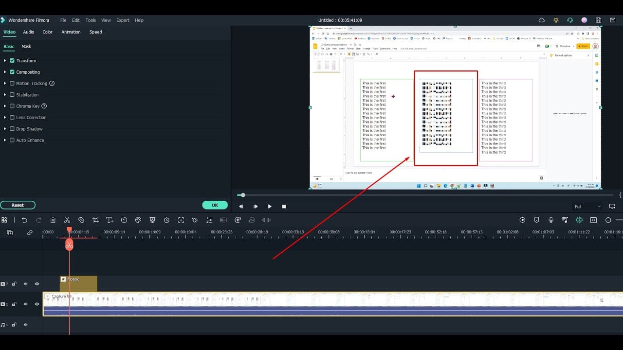 YouTube video player