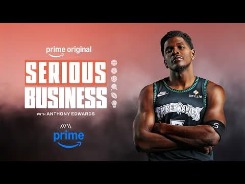 Ant vs. Olympic Ping Pong Player | Serious Business With Anthony Edwards FULL EPISODE | Prime Video thumbnail