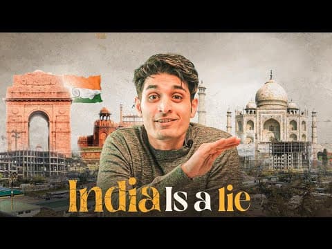 Lies You've Been Told About INDIA & The Truth You Need to Know! thumbnail