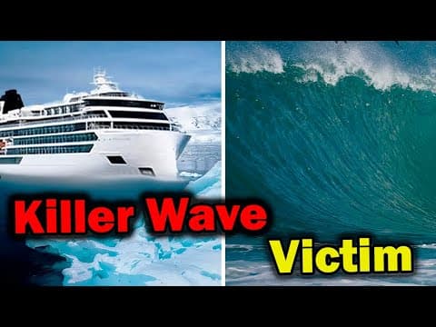 A killer wave hit the cruise ship Viking Polaris. thumbnail