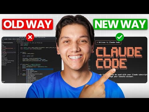 EXACTLY How I’d Start Making Apps With Claude Code in 2026 thumbnail