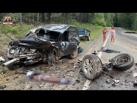 185 Shocking Road Rage and Car Crash Moments – Idiots in Cars thumbnail