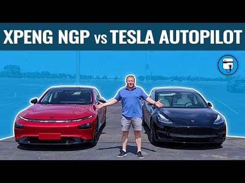 XPeng Navigation Guided Pilot vs Tesla Autopilot thumbnail
