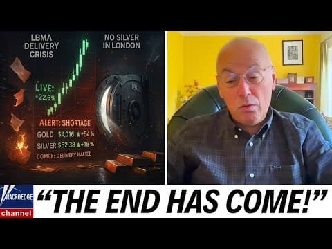STOP Everything — If You Own GOLD or SILVER, You’re at Risk RIGHT NOW | Mario Innecco thumbnail