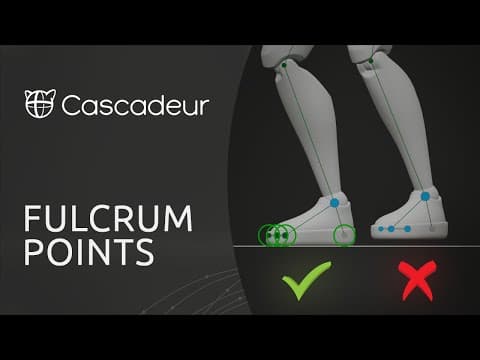 Cascadeur - All You Need to Know about Fulcrum Points thumbnail