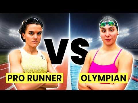 Pro Runner vs Olympic Swimmer | I Got HUMBLED thumbnail